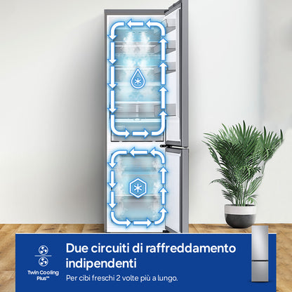 SAMSUNG BIANCO RB38C607AS9EF | FRIGORIFERI | FRIGORIFERI COMBINATI | FRIGO COMBI NO FROST | COMBI 38