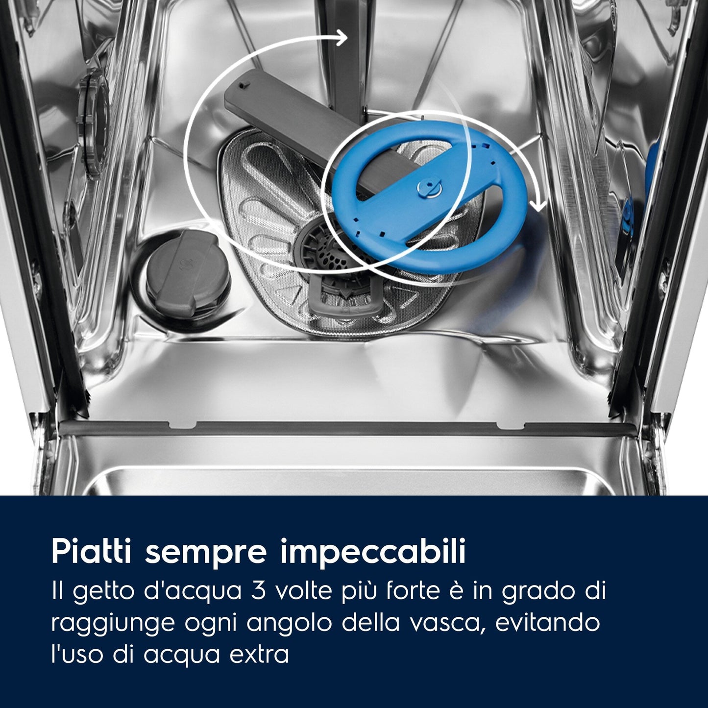 Electrolux BI   KESC5300L -  | Lavastoviglie integrata totale 55cm; Serie 600; 12 Coperti D; 44dB; c