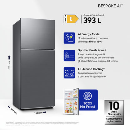 SAMSUNG BIANCO RT38CG6624S9 | FRIGORIFERI | FRIGORIFERI A 2PORTE | FRIGO 2P NO FROST | FRIGO 2P. 384