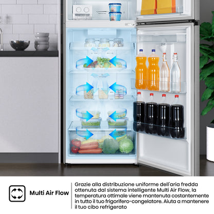 HISENSE BIANCO RT600N4WC2 | FRIGORIFERI | FRIGORIFERI A 2PORTE | FRIGO 2P NO FROST | FRIGO 2P.466LT