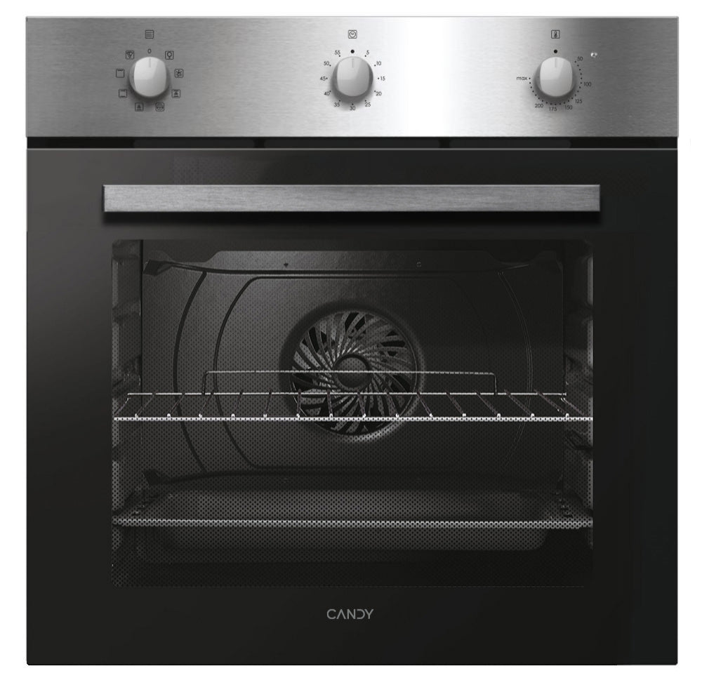 CANDY BI FIDCX602/CA|33704186|Tre manopole frontale inox; Convection + Fan; funzioni 8; 65L; Classe