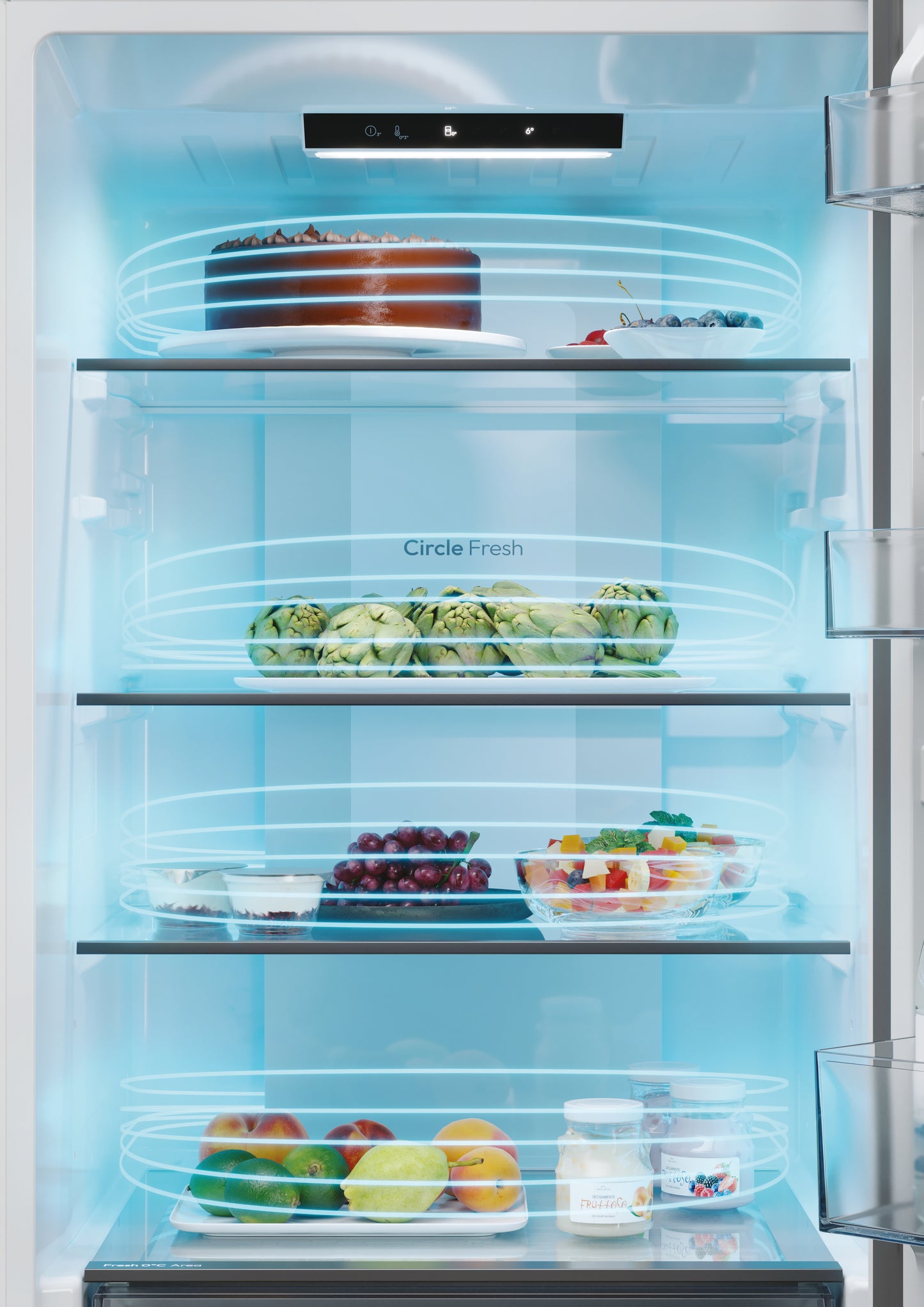 CANDY FS PROMO CNCQ2T618EX | 34005752 | 1850x595x658 | 60x185cm, Classe E, finitura Inox,  Cassetto