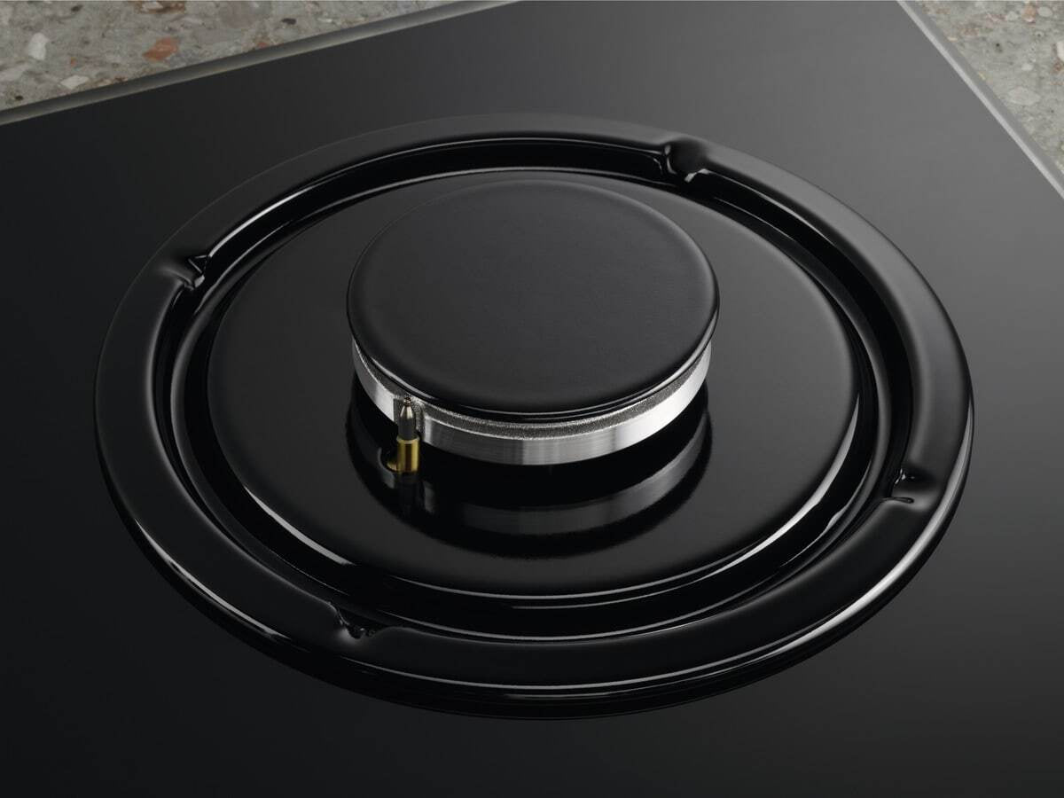 Electrolux BI   KGS6404B   | 60 cm - Slim - Comandi Laterali - 4 fuochi gas - Bruciatori Fiamma Pura