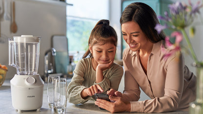 PHILIPS PED HR2041 | CUCINA | PREPARAZIONE CIBI | FRULLATORI | FRULLATORE 450W 1VEL+PULSE 1.9LT BIAN