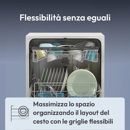 CANDY BIANCO CP6E51LW | LAVASTOVIGLIE | LAVASTOVIGLIE SOTTOPIANO/APPOGGIO | LAVASTOVIGLIE SOTTOPIANO