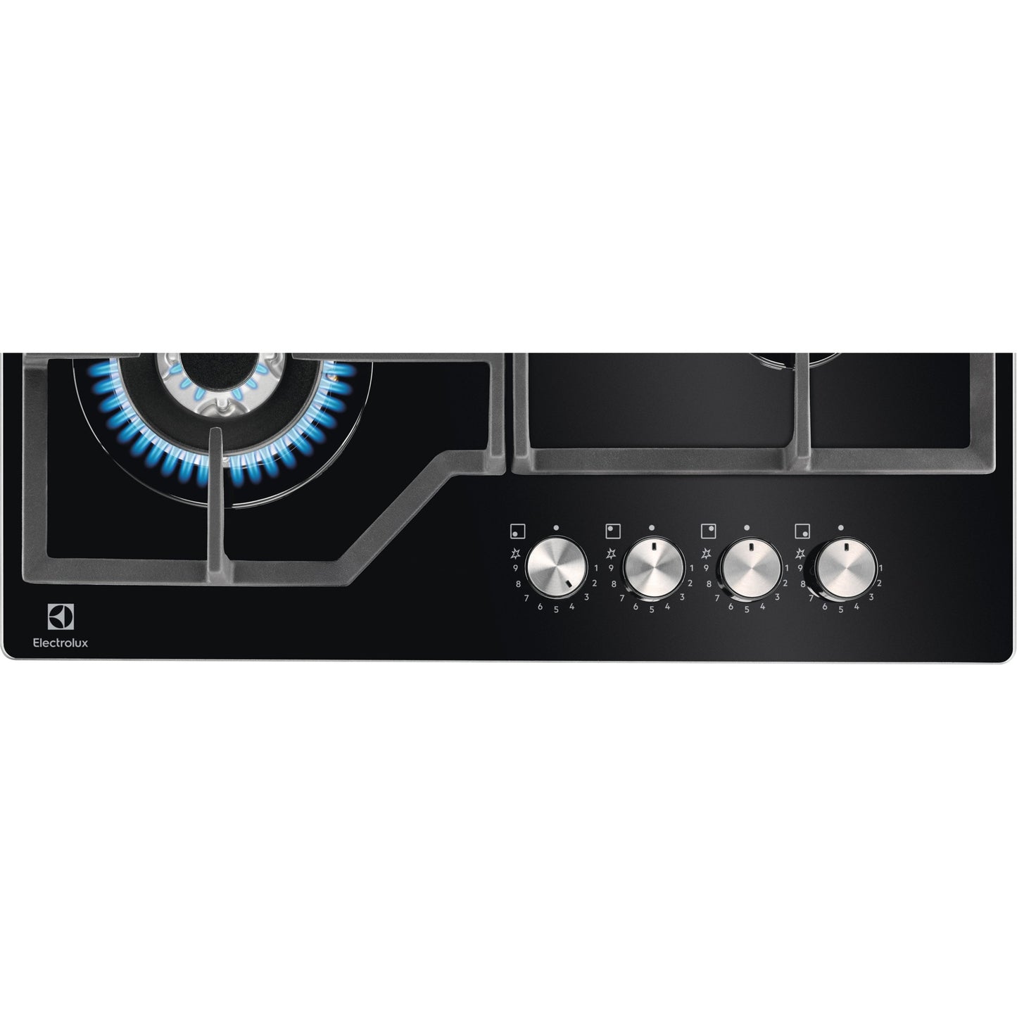 Electrolux BI   KGG64362K   | 60 cm - Nuova estetica Gas on Glass - Step Power - 4 fuochi - Bruciato