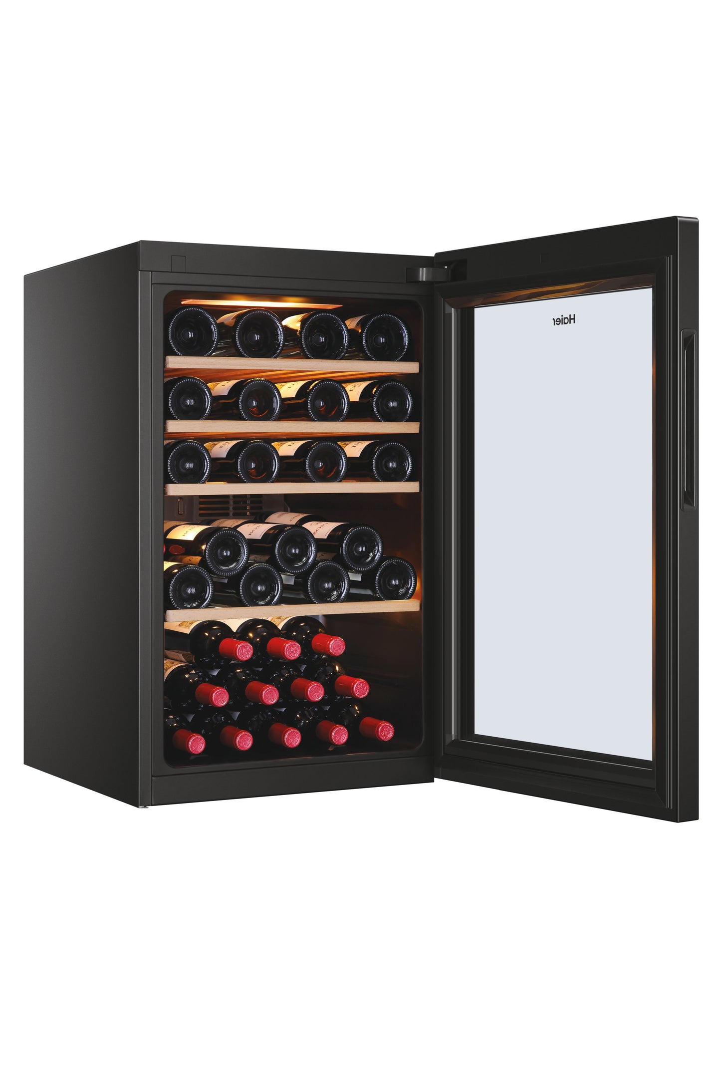 HAIER BIANCO HWS49GA | FRIGORIFERI | CANTINE | CANTINE | CANTINA CE.F 49BOTT. 116LT NERO
