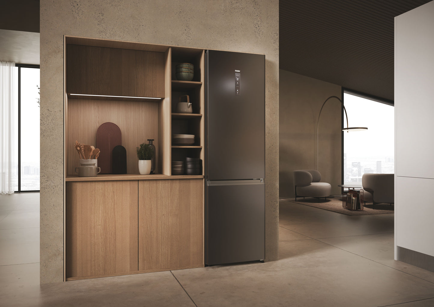 HAIER BIANCO HDPW3620DNPD | FRIGORIFERI | FRIGORIFERI COMBINATI | FRIGO COMBI NO FROST | COMBI 406LT