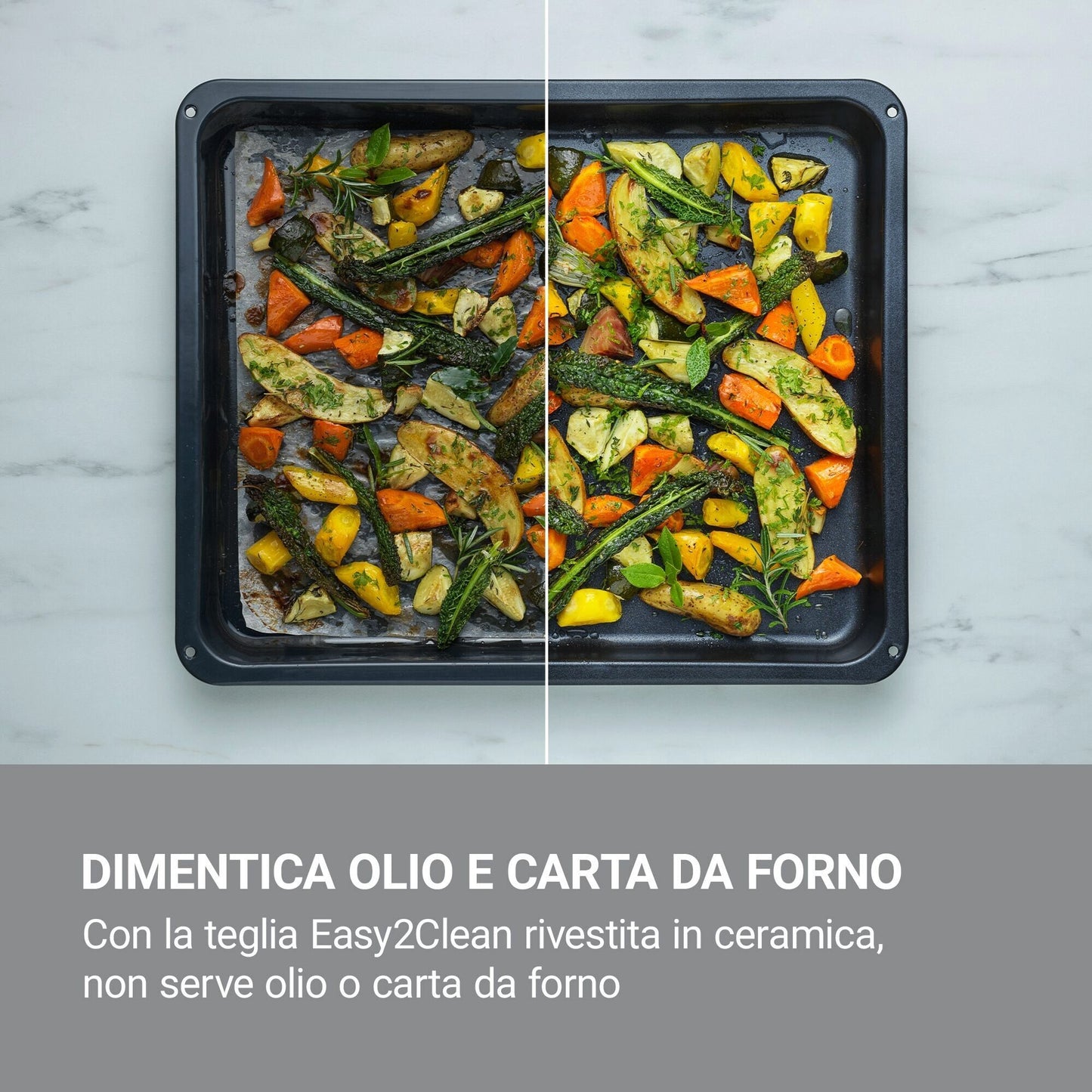 Multibrand BI   M9OOEC02   | TEGLIA easy to clean profonda (per cuocere senza olio o carta fa forno)