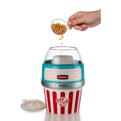 ARIETE PED 2957 | CUCINA | COTTURA CIBI | POPCORN | M.POPCORN 1100W COTT.ARIA CALDA C/CONTENIT AZZUR