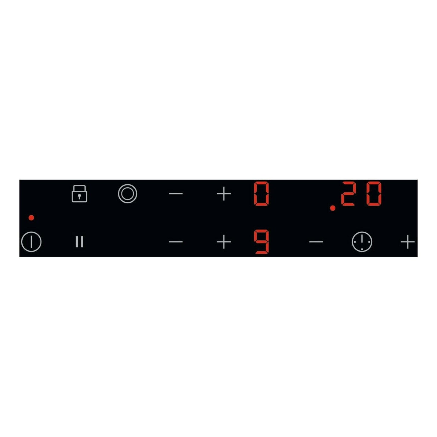 Electrolux BI   LHR3233CK   | Piano Elettrico in vetroceramica Domino, Assorbimento massimo 2,9 kW,