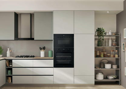CANDY BI CA38SMBF7XS|38900838|micro nero, 24 lt, potenza 750 W, 9 fuznioni, apertura porte con cerni