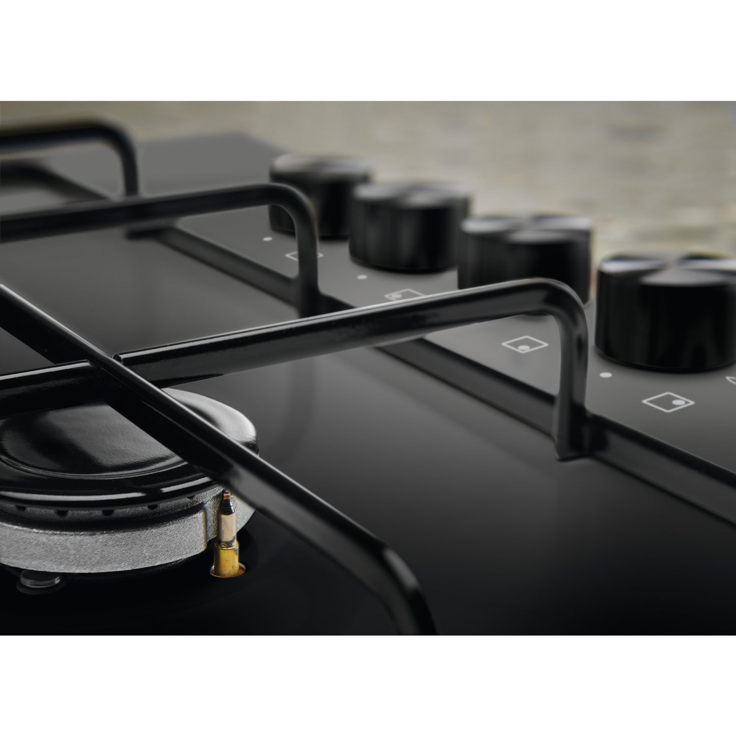 Electrolux BI   KGS6404B   | 60 cm - Slim - Comandi Laterali - 4 fuochi gas - Bruciatori Fiamma Pura