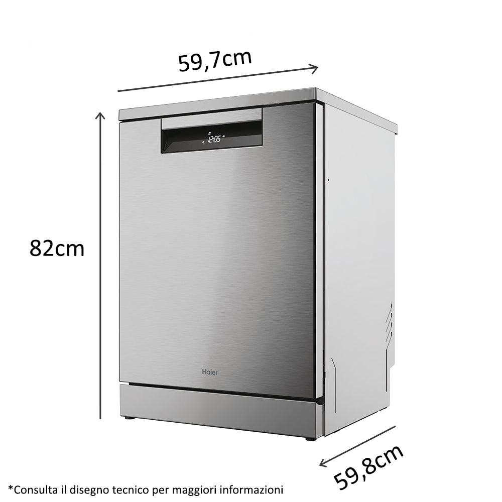 HAIER FS DISPONIBILE XF6B2M3PX | 32002477 | WASHING FS | I-PRO SHINE SERIES 5 | STD | #N/D