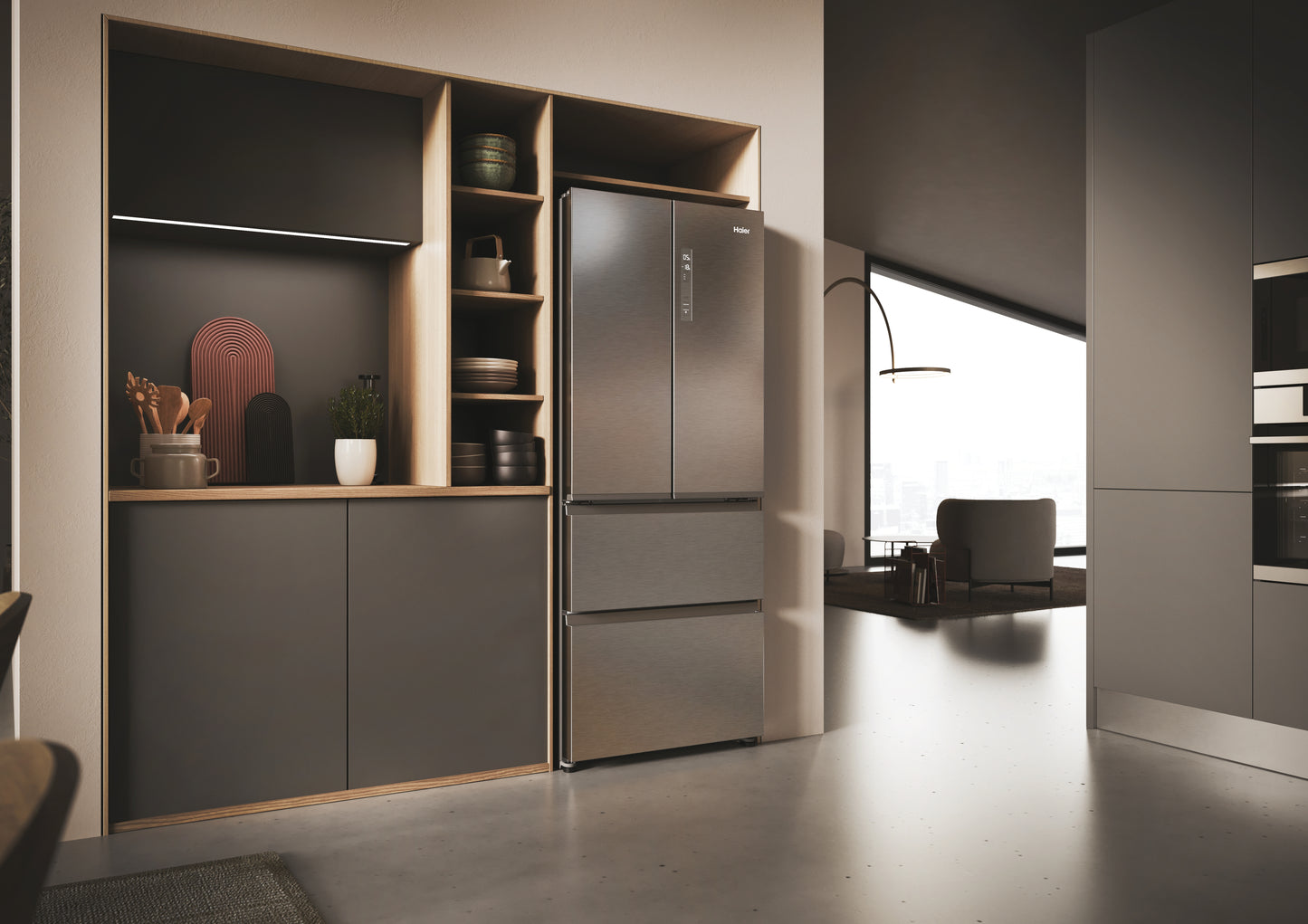 HAIER BIANCO HFR3718ENMM | FRIGORIFERI | FRIGORIFERI A 3PORTE/OLTRE | FRIGO 3P/OLTRE NO FROST | FRIG