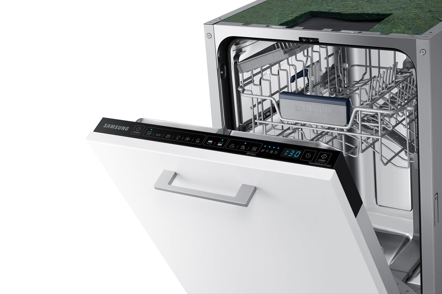 SAMSUNG SELECTION DW50R4060BB/EO | Lavastoviglie da Incasso Slim Samsung, 9 Coperti, Rumorosita': 44