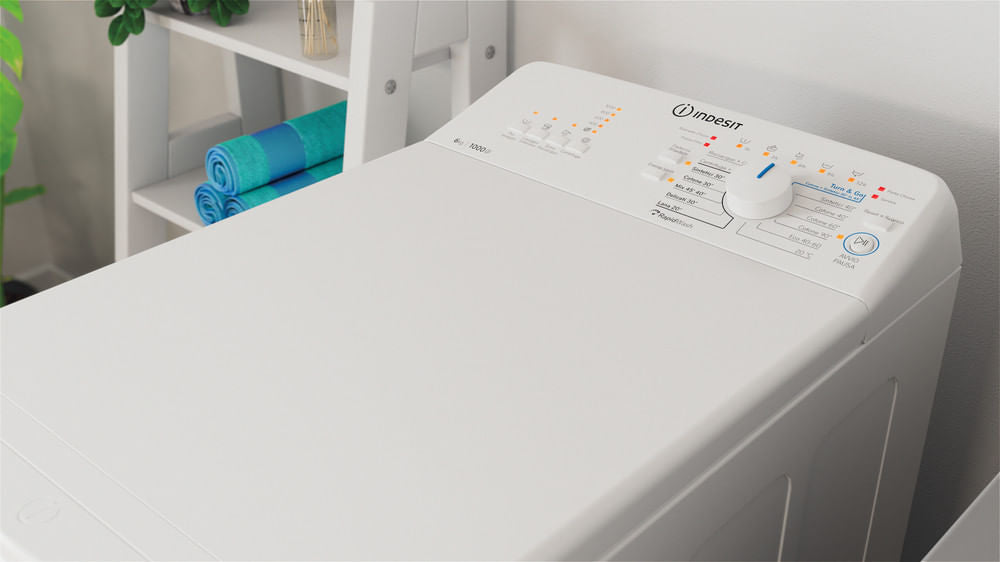 INDESIT BIANCO BTWL60400IT | LAVATRICI | LAVATRICI CARICO DALL'ALTO | LAV. C/ALTO 6-6,99KG | LAV.C/A