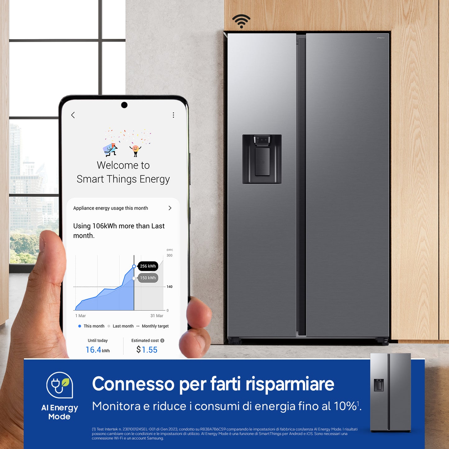 SAMSUNG BIANCO RS70F64KETEF | FRIGORIFERI | SIDE BY SIDE | SIDE BY SIDE NO FROST | SBS 635LT CE.E NO