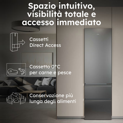 HAIER BIANCO HTR3620CNMG | FRIGORIFERI | FRIGORIFERI COMBINATI | FRIGO COMBI NO FROST | COMBI 3P. 41