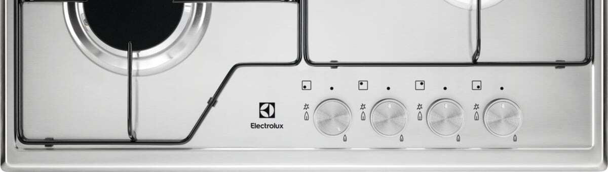 Electrolux BI   KGS6424SX   | 60 cm New Linea Slim Profilo 8 mm- 4 fuochi gas - Bruciatori ad alta e