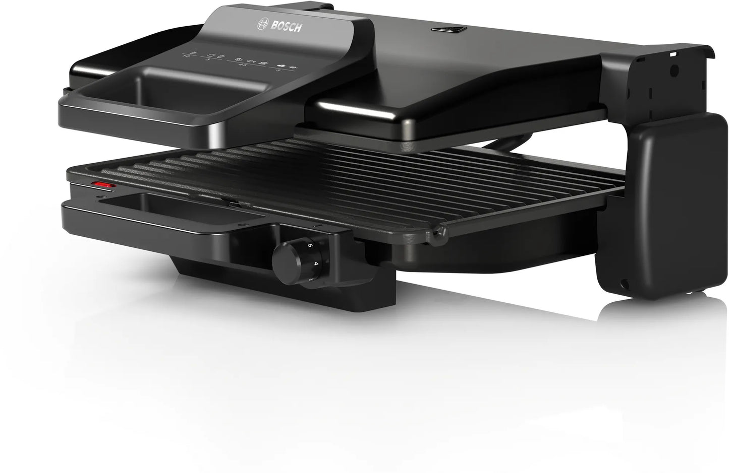 BOSCH PED TCG3323 | CUCINA | COTTURA CIBI | GRILL DA CONTATTO | BISTECCHIERA 2000W C/2VASCH.RACCOGLI