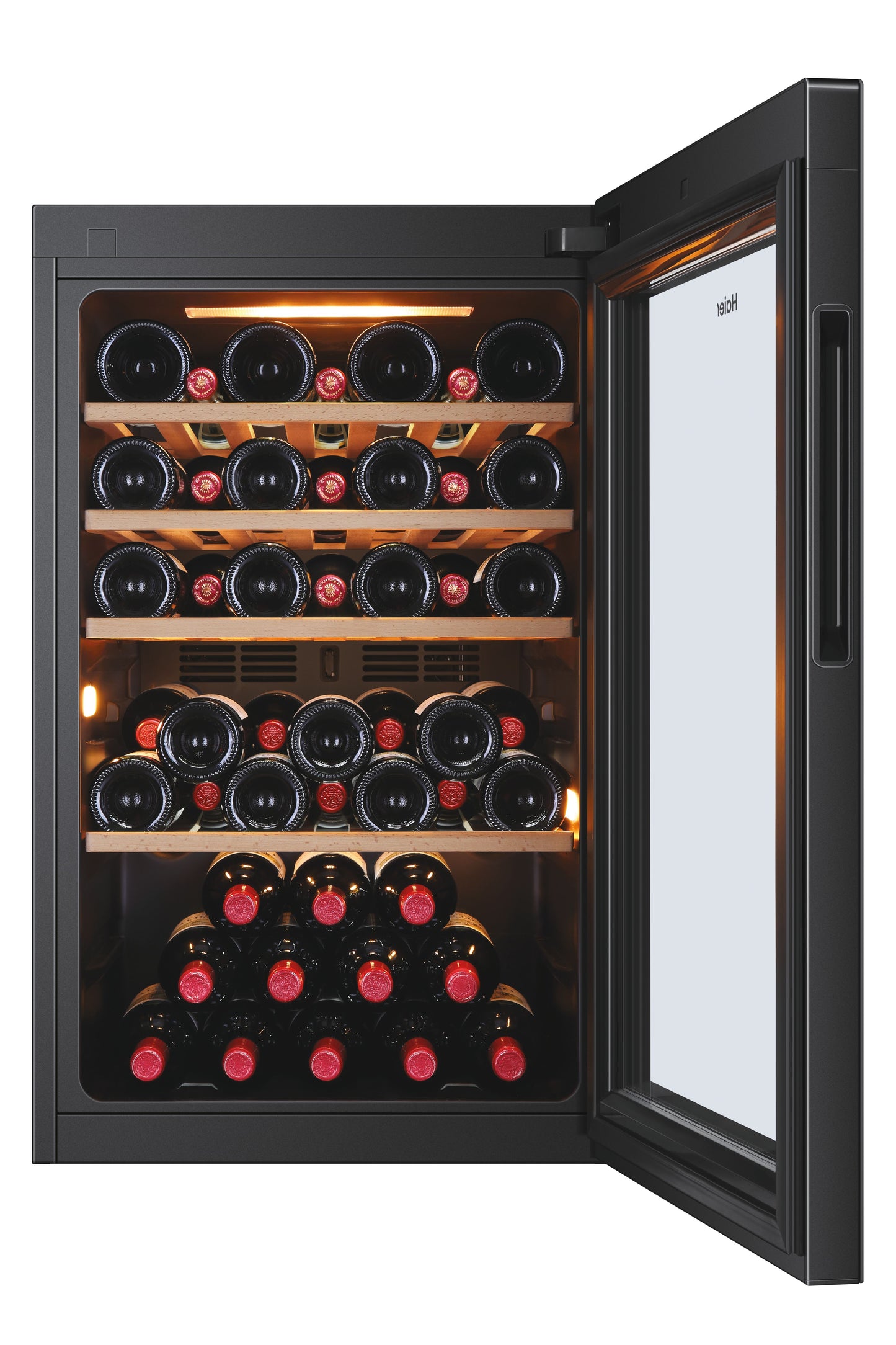 HAIER BIANCO HWS49GA | FRIGORIFERI | CANTINE | CANTINE | CANTINA CE.F 49BOTT. 116LT NERO