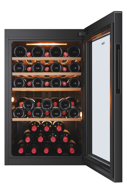 HAIER BIANCO HWS49GA | FRIGORIFERI | CANTINE | CANTINE | CANTINA CE.F 49BOTT. 116LT NERO