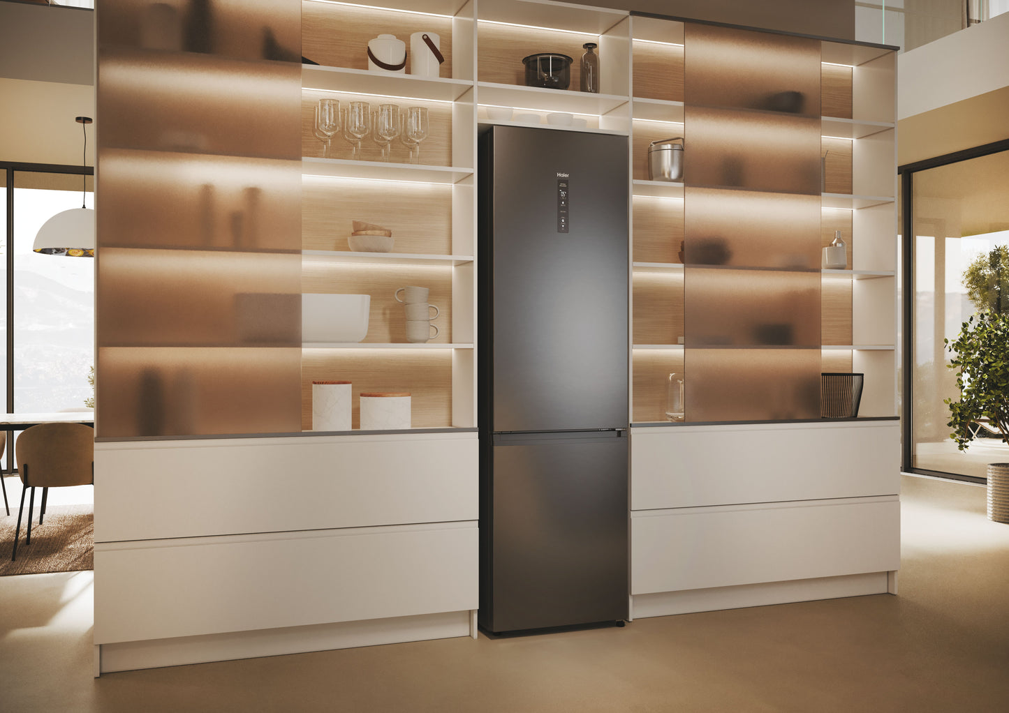 HAIER FS HDPW5620CNPD | 34005774 | COOLING FS | 2D 60 SERIE 5 | Bottom Freezer 2D | Refrigerator | C