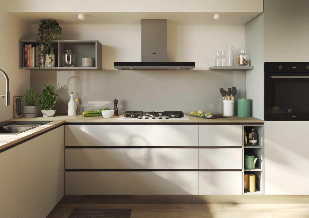 HOOVER BI  HVG74C3W | 33803509 | New Collection 3 | 5 fuochi gas;Griglie Ghisa;Bruciatore doppia cor