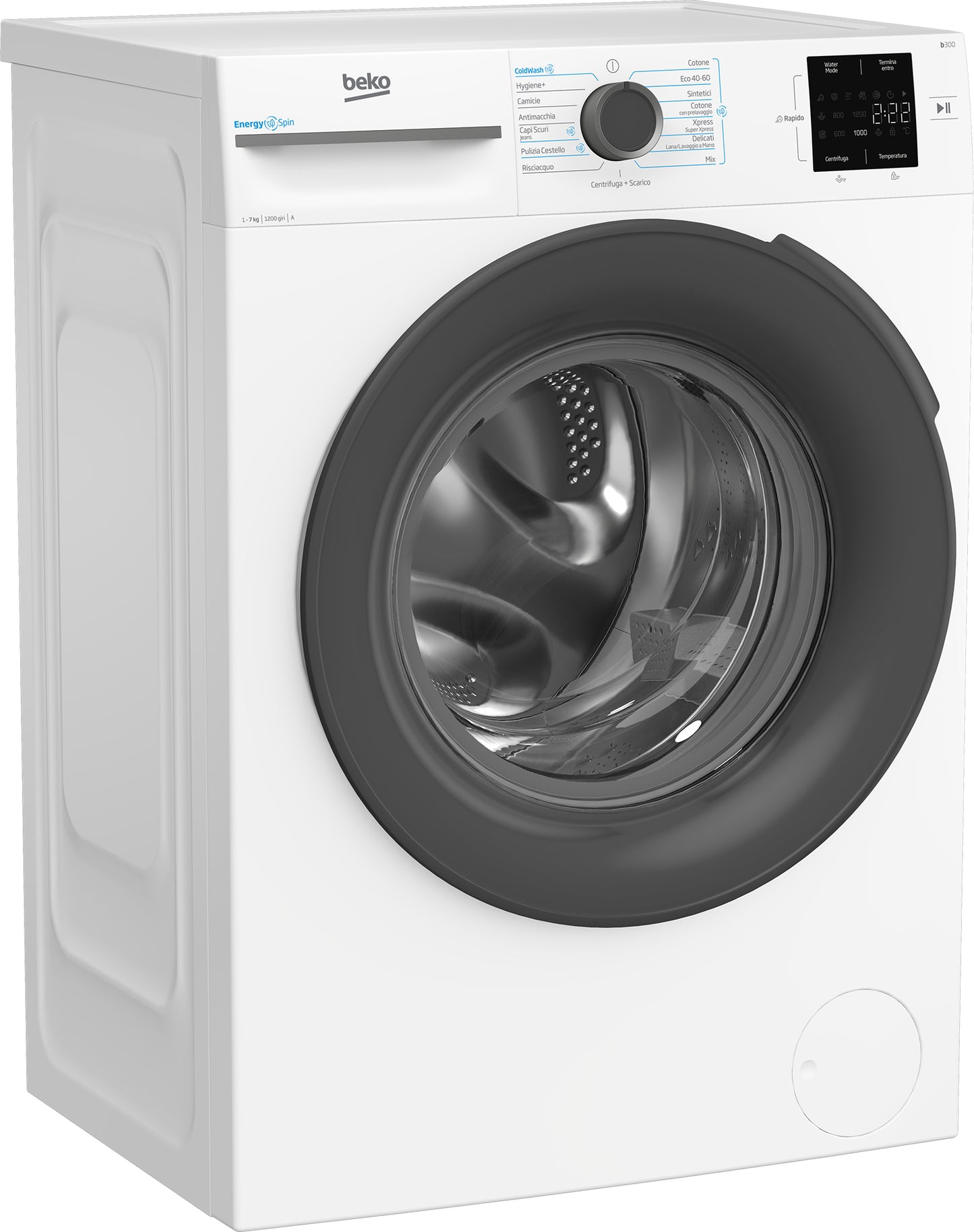 BEKO BIANCO BMWU3721A | LAVATRICI | LAVATRICI CARICO FRONTALE | LAV. C/FRONTALE 7-7,99KG | LAV.C/FRO