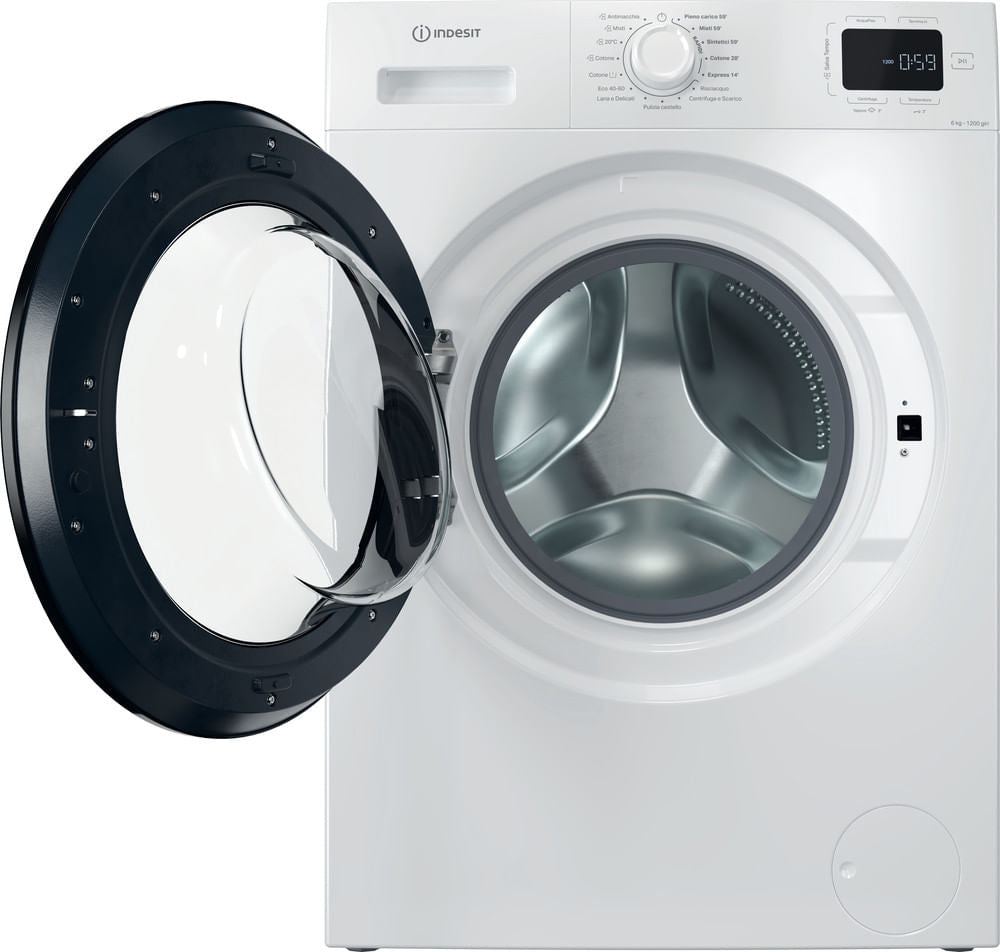 INDESIT BIANCO IM642BMYTIMEIT | LAVATRICI | LAVATRICI PROFONDITA' RIDOTTA | LAV.SLIM FINO 48CM 6-6,9