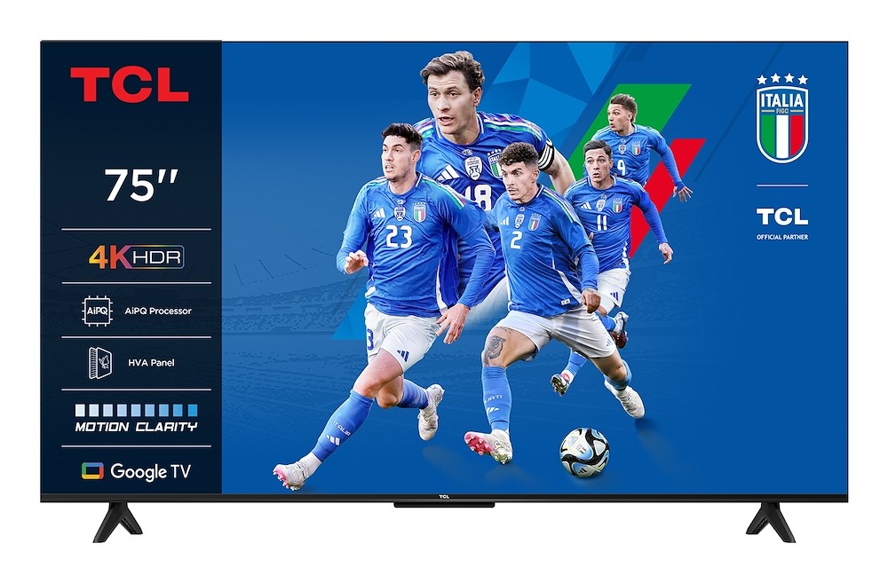 TCL ELETTRONICA 75P69K | TV | TV LED | TV LED 70" - 79" | TV LED 75"UHD 4K DVBT2/S2 SMART GOOGLE TV