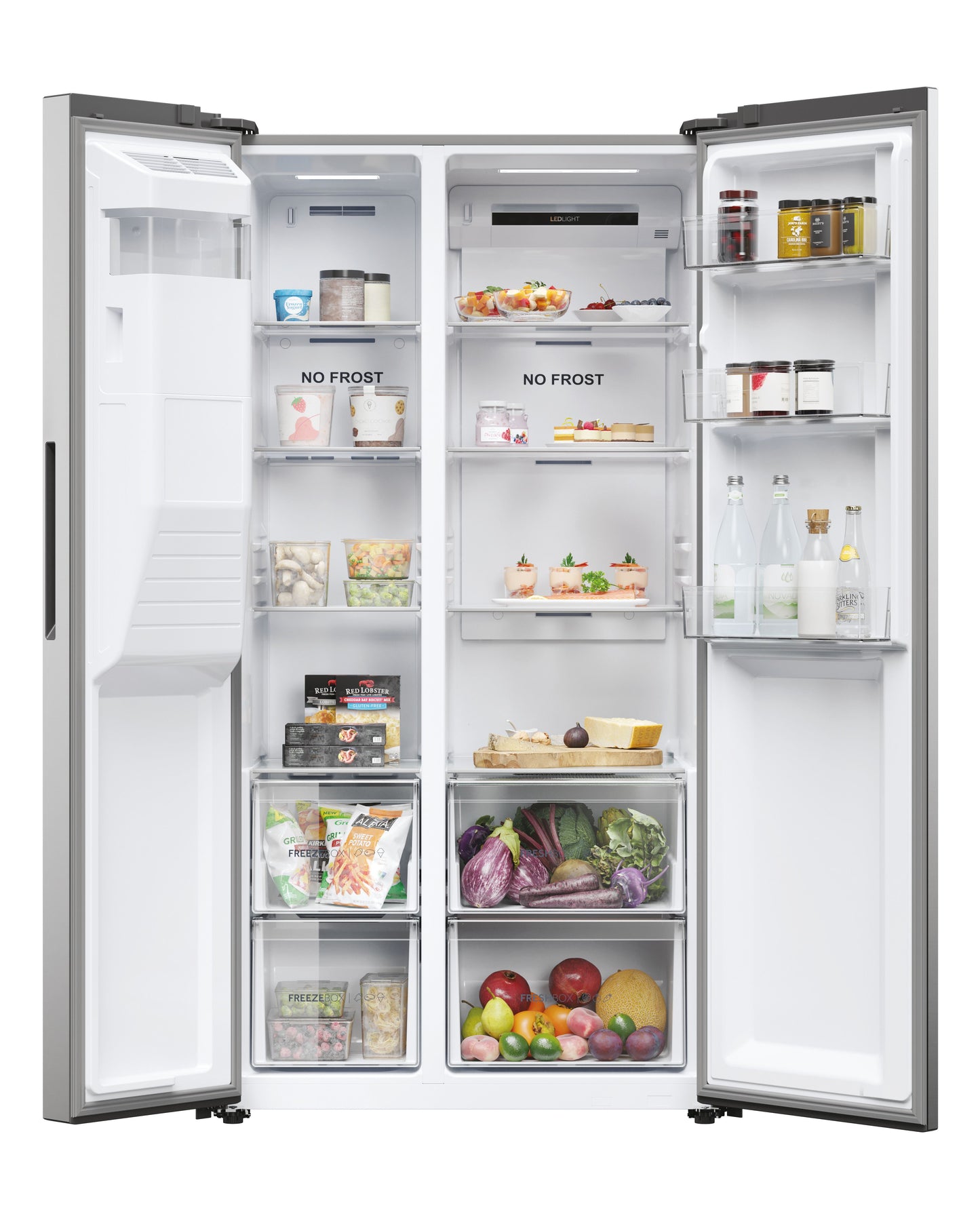 HAIER FS HSR3918EIMP | 34004992 | COOLING FS | SBS 90 SERIE 3 | SxS | Refrigerator | SxS 180x90cm, C