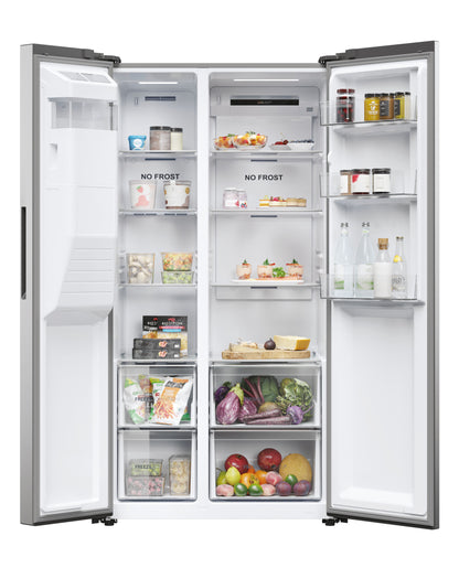 HAIER FS HSR3918EIMP | 34004992 | COOLING FS | SBS 90 SERIE 3 | SxS | Refrigerator | SxS 180x90cm, C
