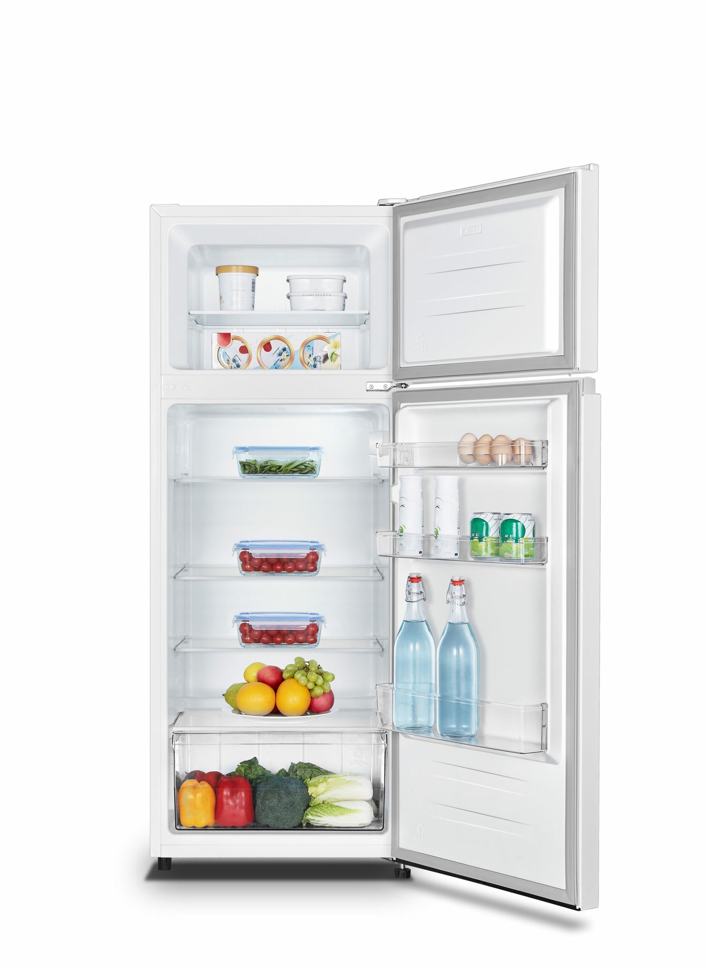 HISENSE BIANCO RT267D4AWE | FRIGORIFERI | FRIGORIFERI A 2PORTE | FRIGO 2P STATICO | FRIGO 2P. 206LT