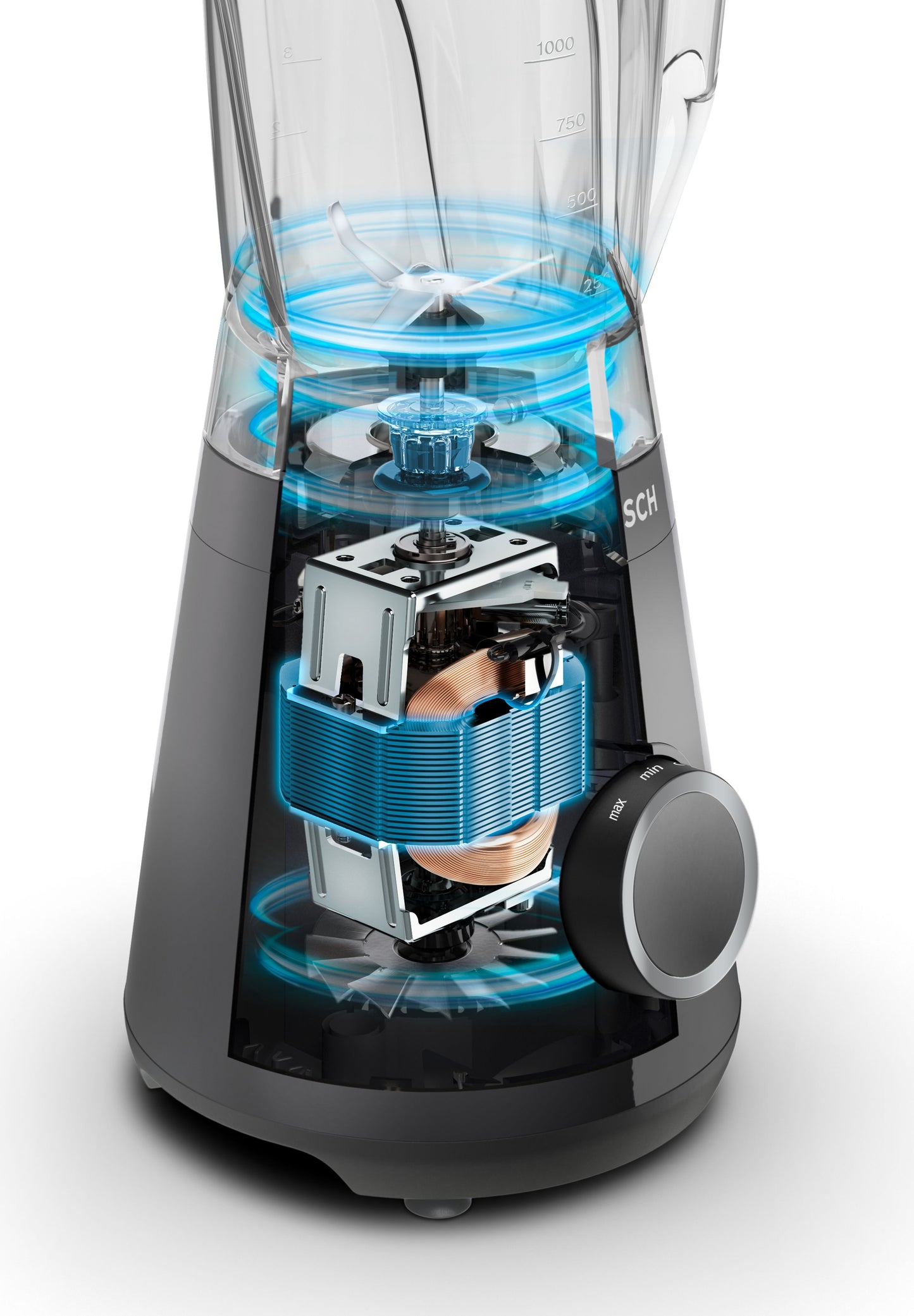 BOSCH PED MMB6141B | CUCINA | PREPARAZIONE CIBI | FRULLATORI | FRULLATORE 1200W 2VEL. BICC.TRITAN 1.