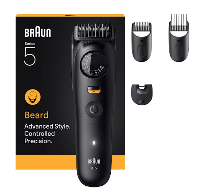 BRAUN PED BT5520 | CURA PERSONA | RASATURA | REGOLA BARBA | REG.BARBA RIC. 40LUNGH. LAMA ULTRA AFFIL