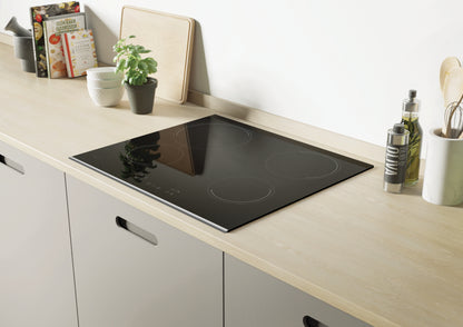 CANDY BI CH64XB|33801795|Piano Vetroceramica 60cm; 4 zone; controllo centrale; ; Potenza 6,5Kw; 10 l