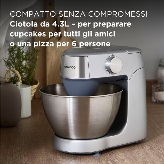 KENWOOD PED KHC29A0SI | CUCINA | PREPARAZIONE CIBI | IMPASTATORI | IMPASTATORE 1000W 4.3LT CIOT.INOX
