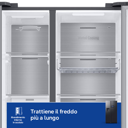 SAMSUNG BIANCO RS90F64EDFEF | FRIGORIFERI | SIDE BY SIDE | SIDE BY SIDE NO FROST | SBS 614LT CE.D NO