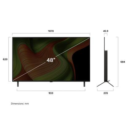 LG ELETTRONICA OLED48B56LA | TV | TV OLED | TV OLED 43" - 49" | TV OLED 48"UHD 4K DVBT2/S2 SMART WEB