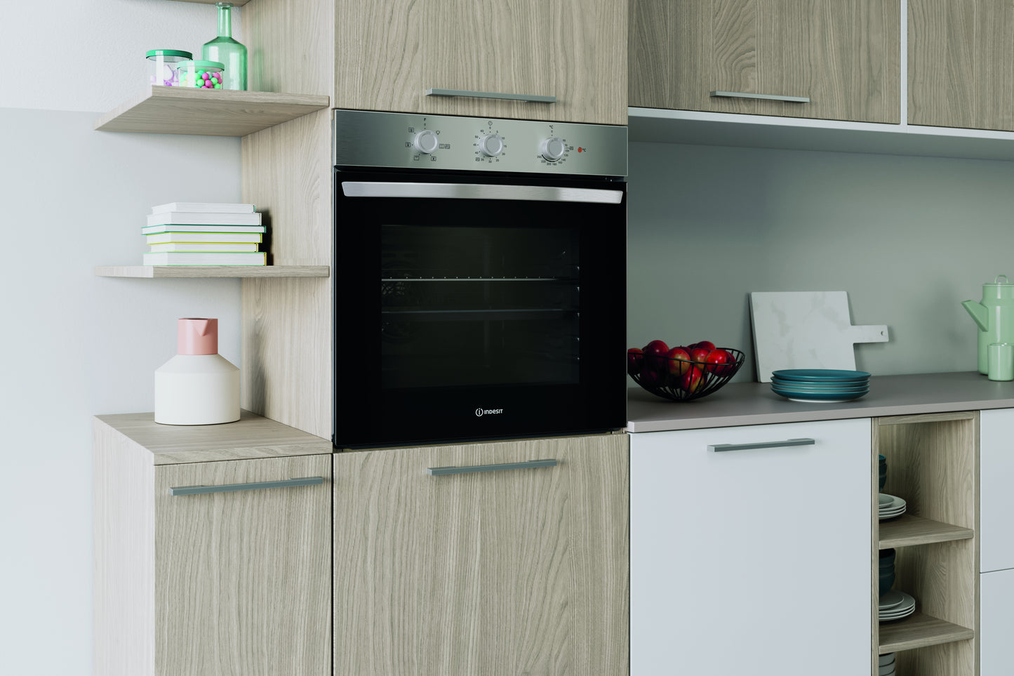 INDESIT INCASSO IO2350HX | FORNI INCASSO | FORNO INC.ELETTRICO MULTIF. | FORNO INC.EL.MULTIF. 60-69C