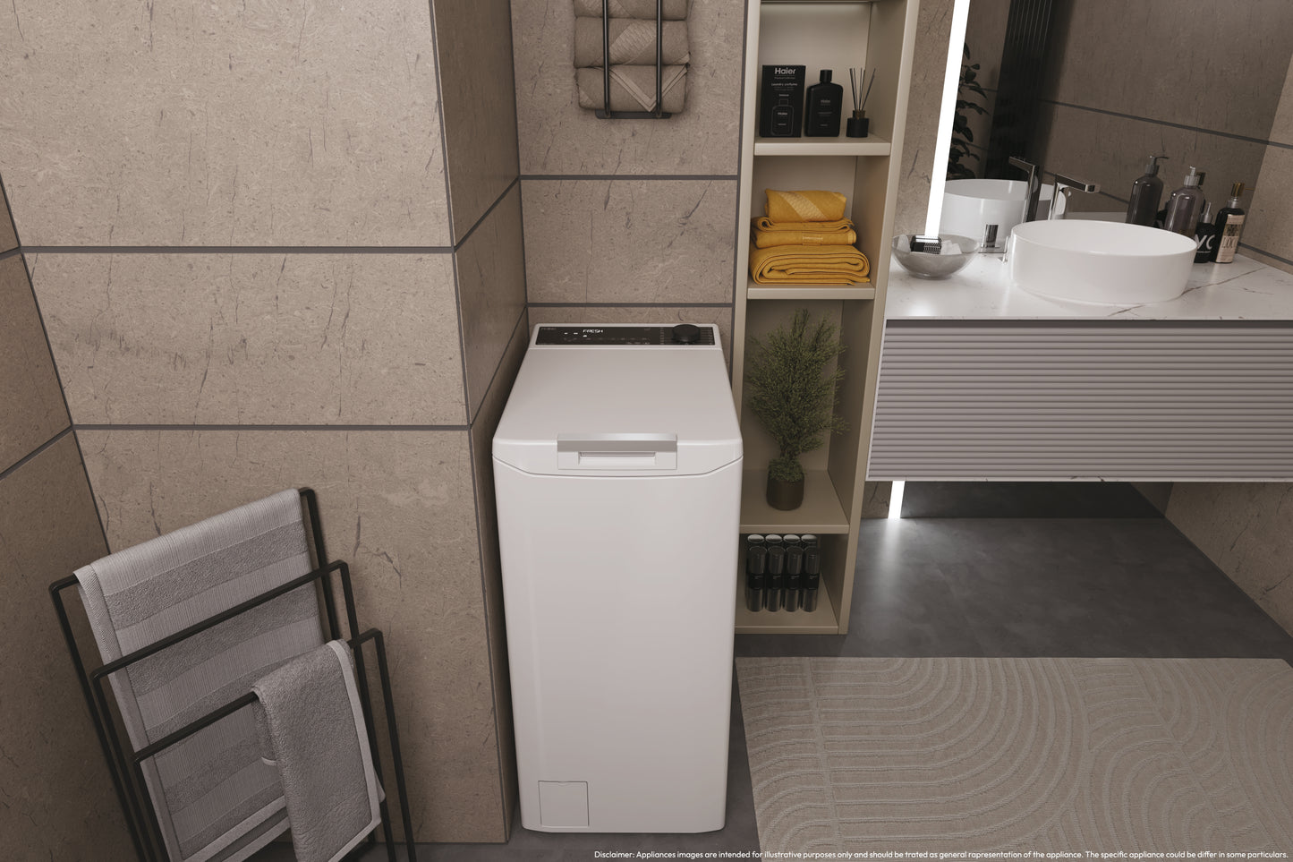 HAIER BIANCO THASN286TM5S | LAVATRICI | LAVATRICI CARICO DALL'ALTO | LAV. C/ALTO 8KG-OLTRE | LAV.C/A