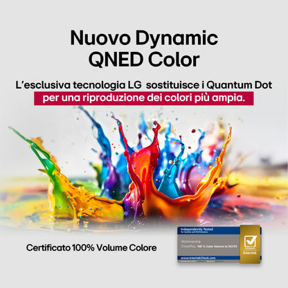 LG ELETTRONICA 43QNED80A6A | TV | TV LED | TV LED 43"-49" | TV LED QNED 43"UHD 4K DVBT2/S2 SMART WEB