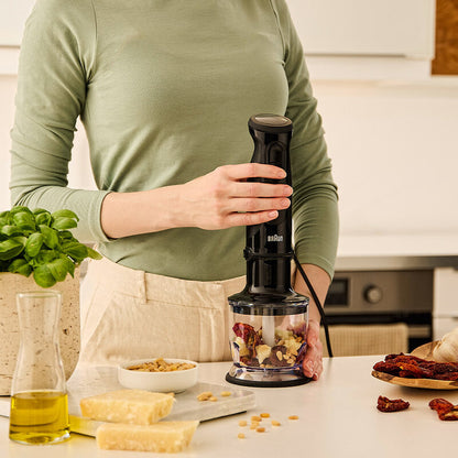 BRAUN PED MQ30201 | CUCINA | PREPARAZIONE CIBI | FRULLATORE A IMMERSIONE | MINIPIMER 900W 3VEL C/TRI