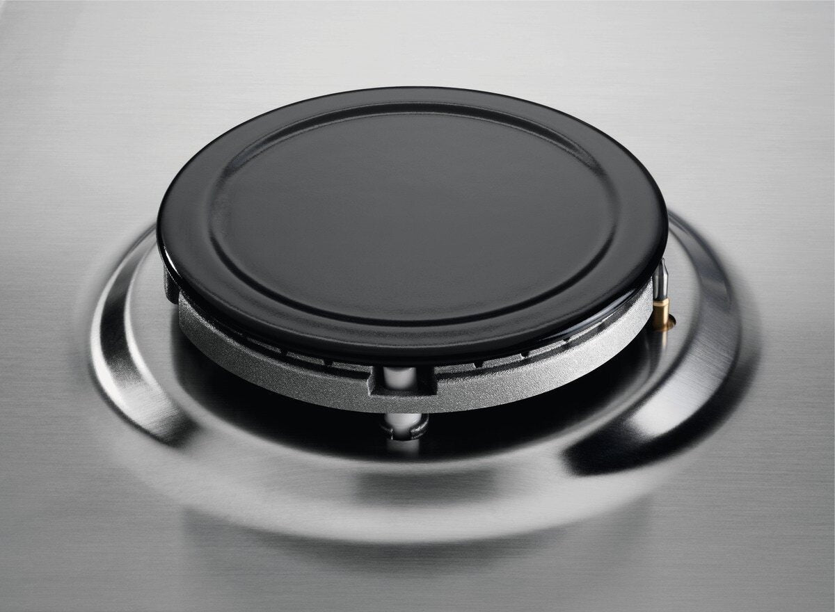 Electrolux BI   KGS6404SX   | 60 cm - Slim - Comandi Laterali - 4 fuochi gas - Bruciatori Fiamma Pur