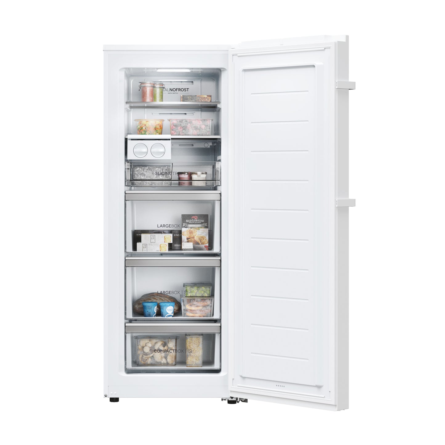 HAIER BIANCO H4F226WDH1 | CONGELATORI | CONGELATORI VERTICALI | CONG.VERTICALI 201-250LT | CONG.VERT