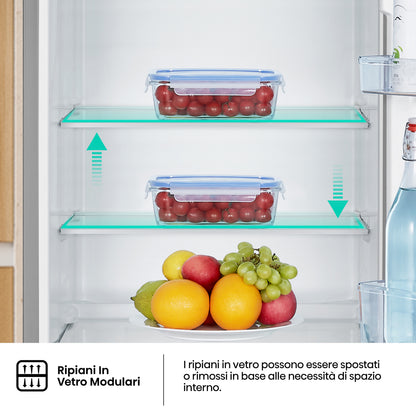 HISENSE BIANCO RT267D4ADE | FRIGORIFERI | FRIGORIFERI A 2PORTE | FRIGO 2P STATICO | FRIGO 2P. 206LT