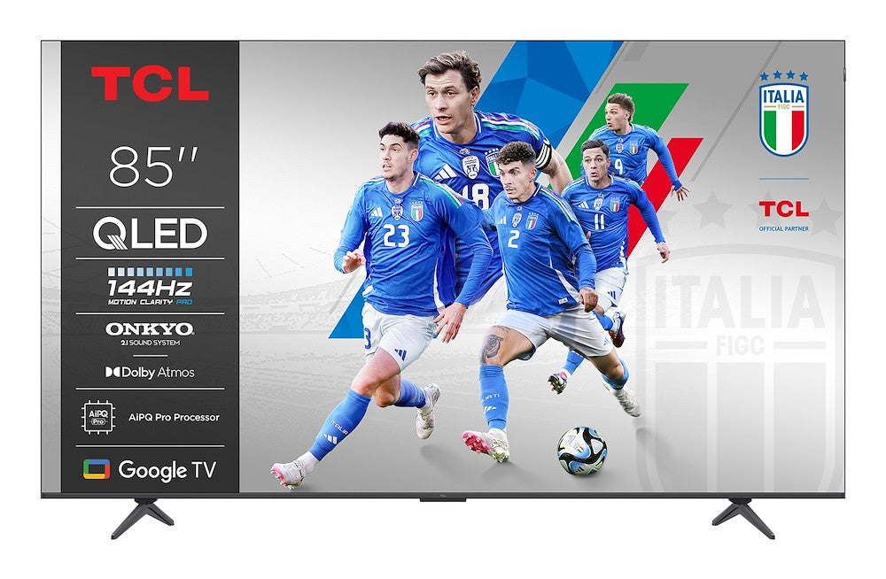TCL ELETTRONICA 85P89K | TV | TV LED | TV LED 80" - 89" | TV QLED 85"UHD 4K DVBT2/S2 144HZ SMART GOO