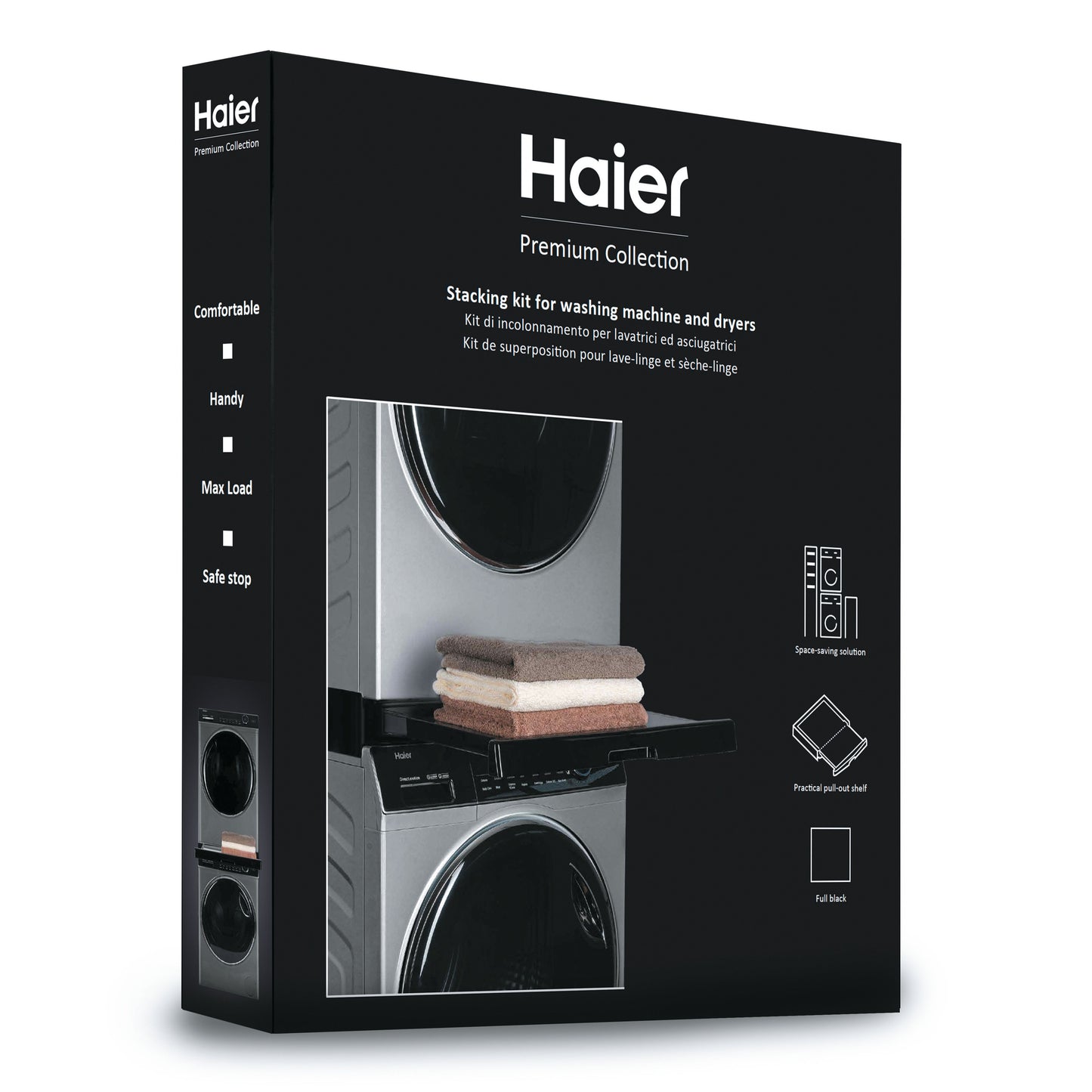 HAIER FS HASTKU10FB | 35602868 | KIT SOVRAPPOSIZIONE BLACK
